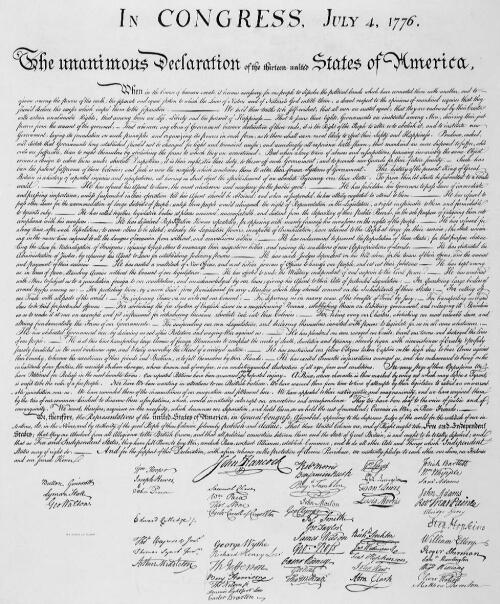 Civics: Founding Documents in Use Today, The Declaration, Constitution, Bill of Rights and Other Amendments.