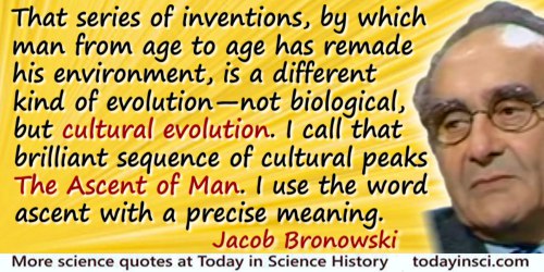 Book Study: The Ascent of Man, Jacob Bronowski
