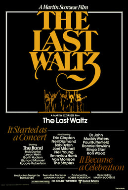 New Amerian Cinema: "the Last Waltz," Martin Scorcese