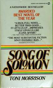 Great Writers: Toni Morrison, THE SONG OF SOLOMON
